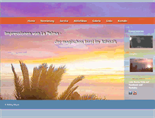 Tablet Screenshot of isla-la-palma.com